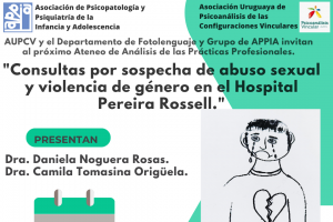 LINK acceso a ATENEO: "Consultas por sospecha de abuso sexual y violencia de gnero en el Hospital Pereira Rossell."
