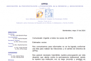 AVISO IMPORTANTE SOCIOS